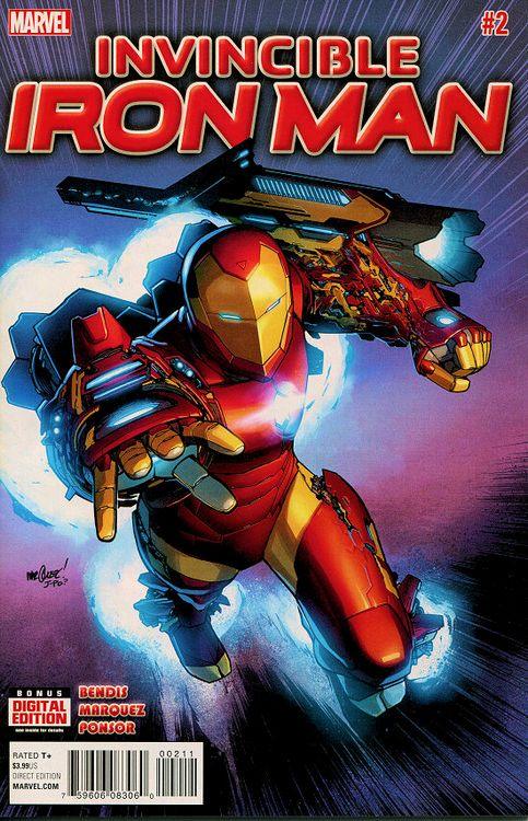 Invincible Iron Man Vol.2 #2 - O-Town Comics