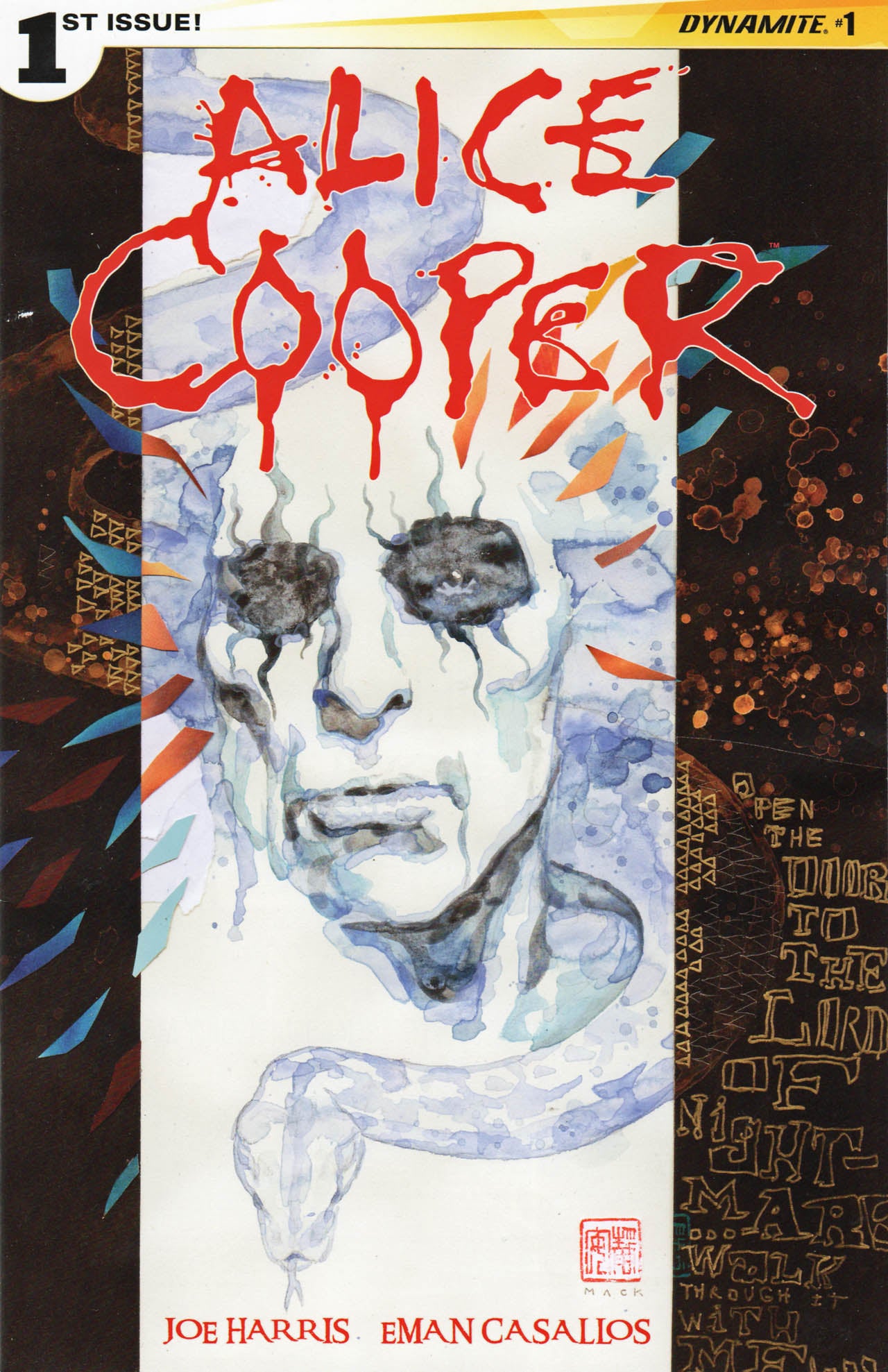 Alice Cooper #1-6 Comic Book Set