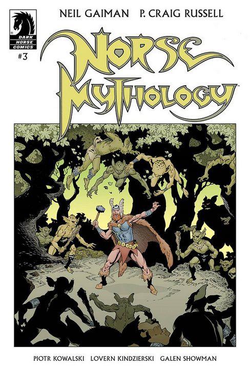 Neil Gaiman Norse Mythology #3 - O-Town Comics