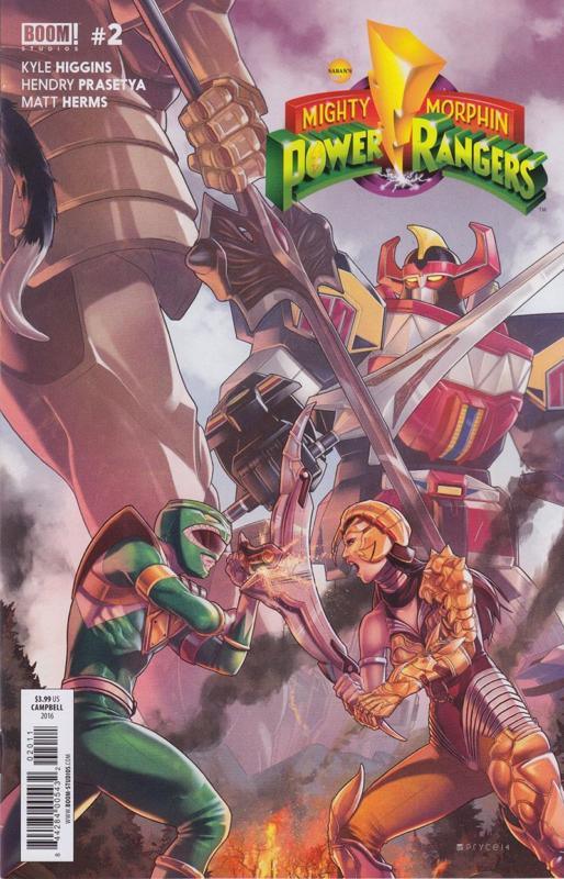 Mighty Morphin Power Rangers #2 - O-Town Comics