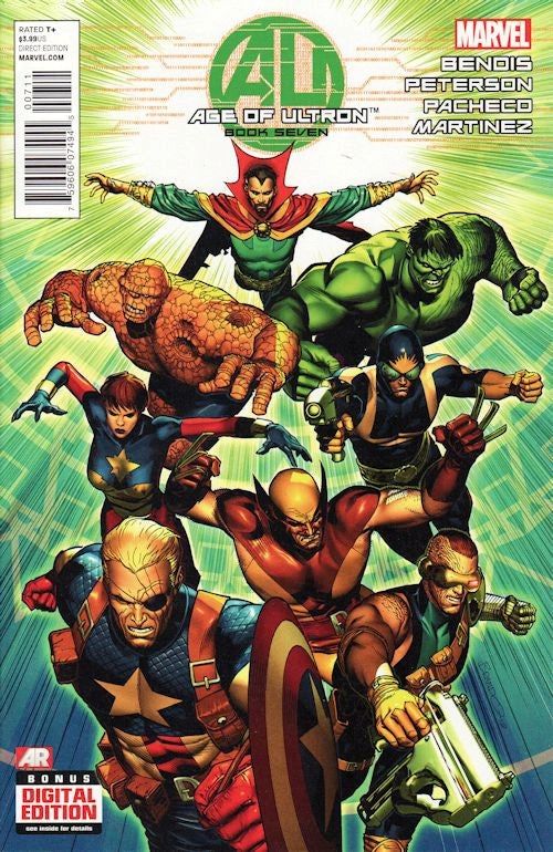 Age of Ultron #2-10AI Comic Book Set