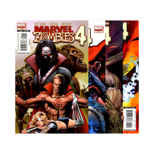 Marvel Zombies 4 #1-4 Comic Book Set