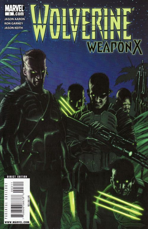 Wolverine: Weapon X #1-10 Comic Book Set