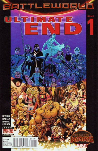 Ultimate End #1-4 Comic Book Set